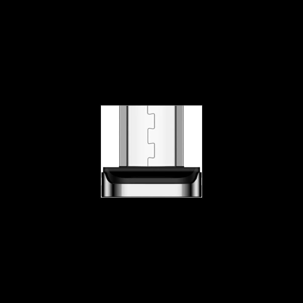USAMS Magnetadapter U28 Micro-USB Bulk Silber/Silver SJ325MCTA - 1