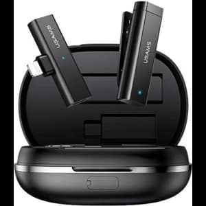 Kabelloses Lavalier-Mikrofon USAMS ENC 2.4G Wireless Lavalier Microphone Lightning ZB244MKF01