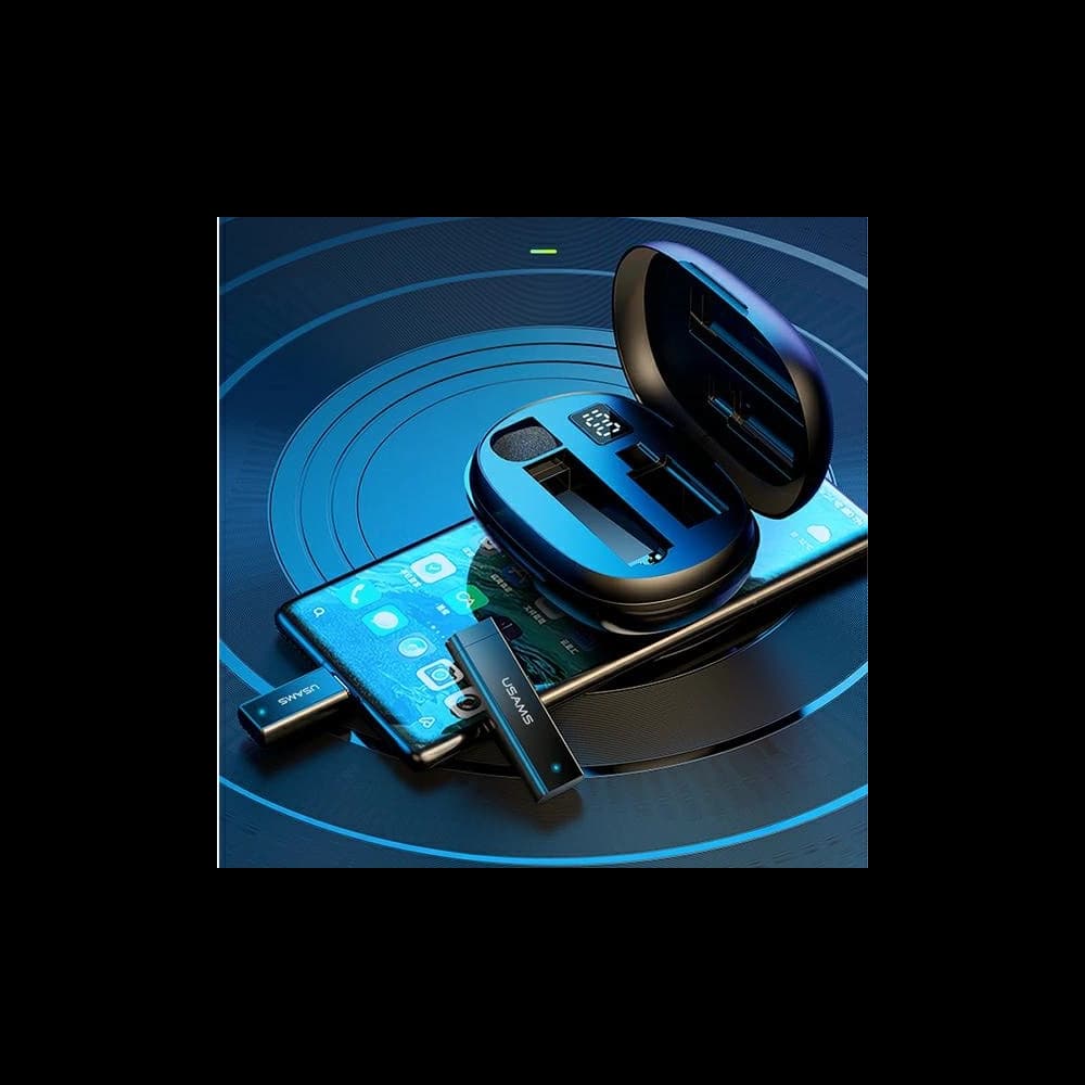 Kabelloses Lavalier-Mikrofon USAMS ENC 2.4G Wireless Lavalier Microphone Lightning ZB244MKF01 - 5