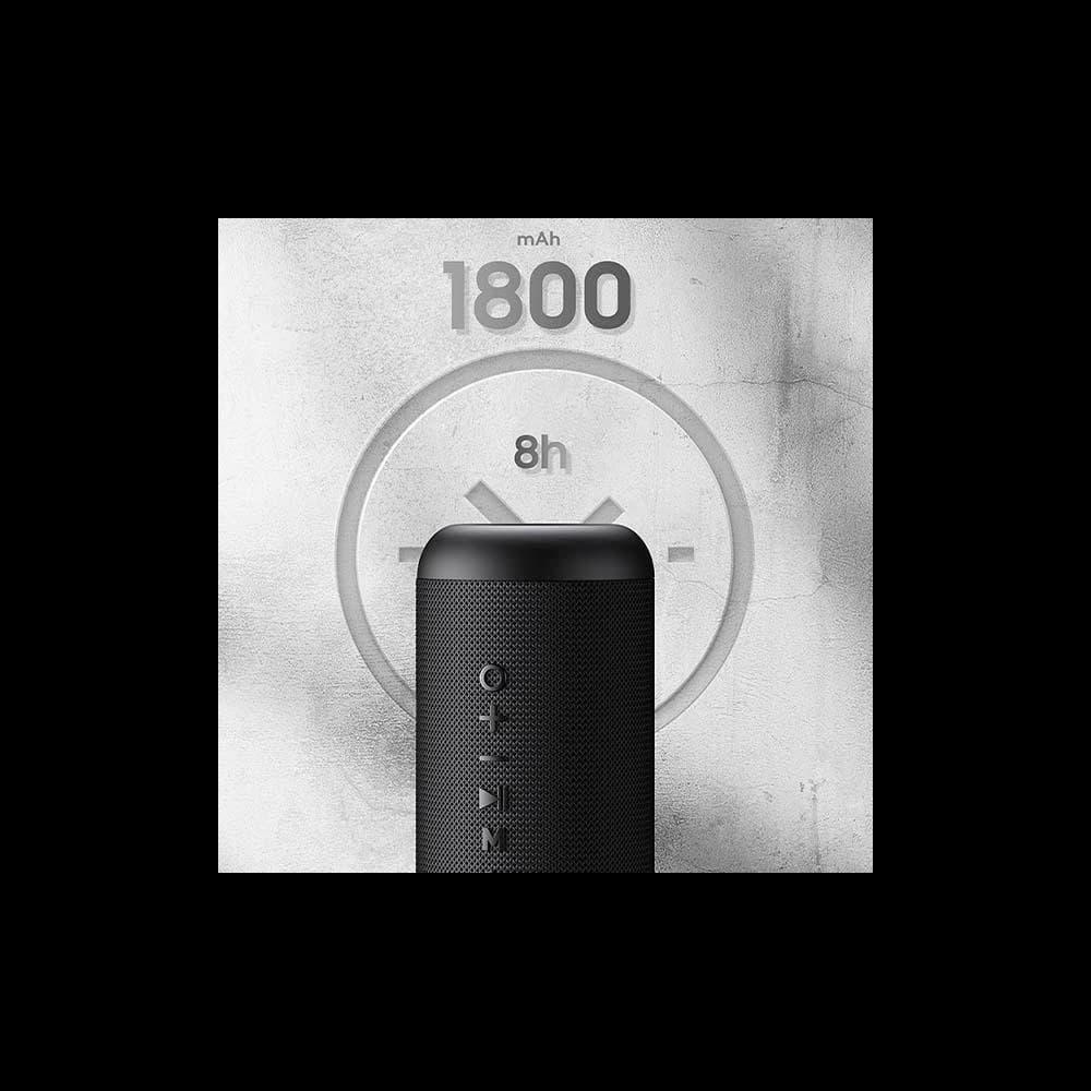 USAMS YX Series Bluetooth 5.0 10W Portable Outdoor Wireless Speaker YX8YG01 (US-YX008) - 6