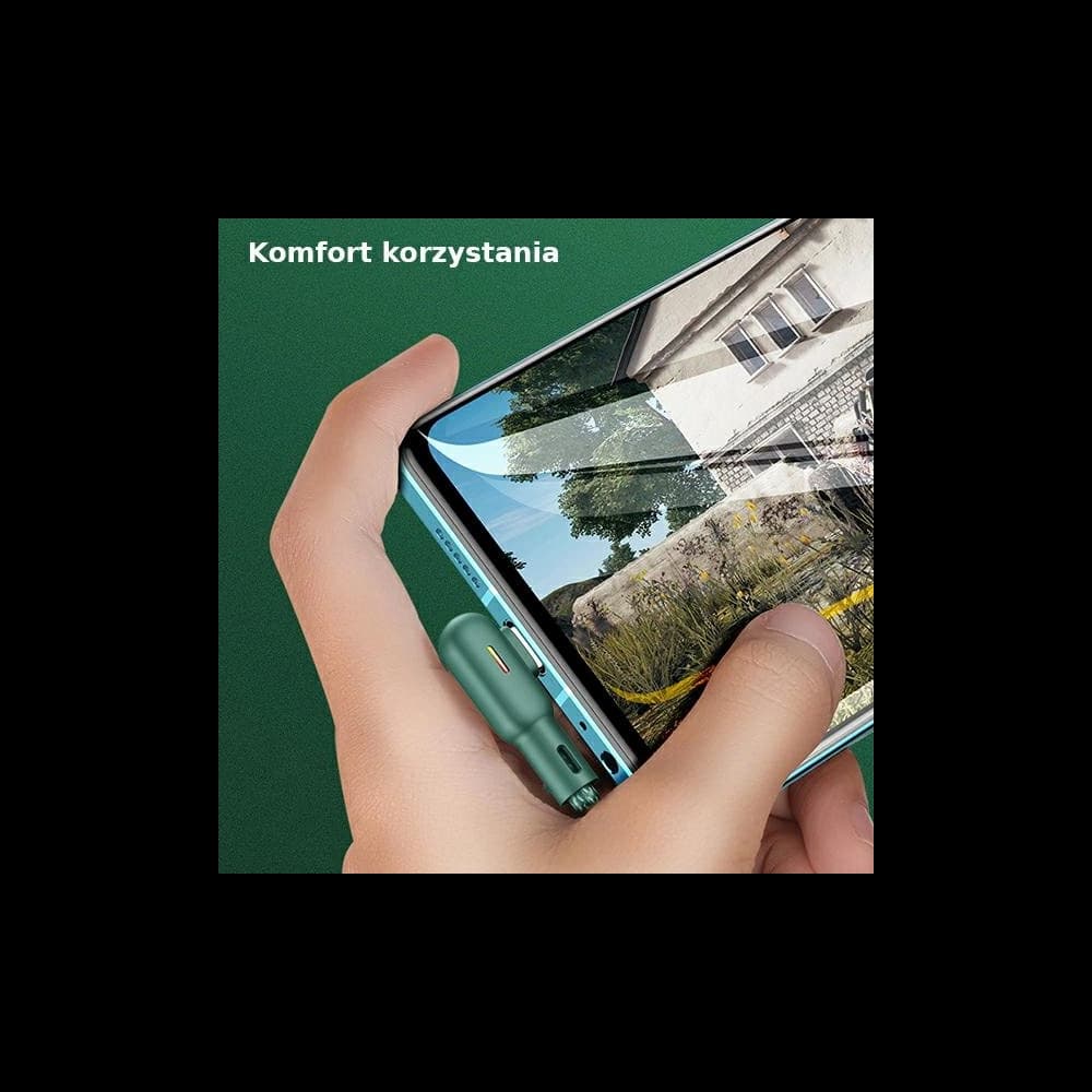 Winkelkabel USAMS U57 MicroUSB 1,2m 2A grün SJ458USB02 - 4