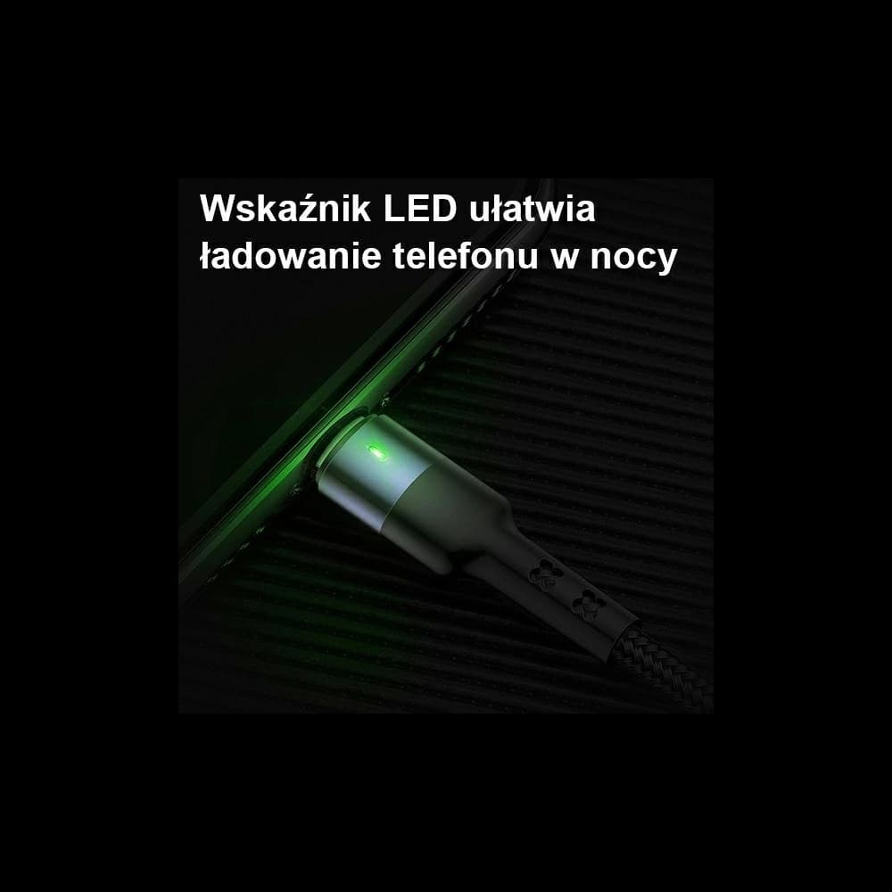 USAMS Nylon Cable U26 4in1 1.5m 2A Fast Charge Springs (2xLightning/microUSB/USB-C) SJ349USB01 (US-SJ349) - 8