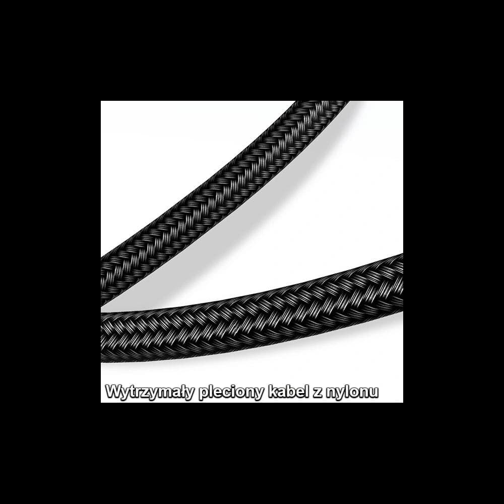 USAMS Nylon Cable U26 4in1 1.5m 2A Fast Charge Springs (2xLightning/microUSB/USB-C) SJ349USB01 (US-SJ349) - 11