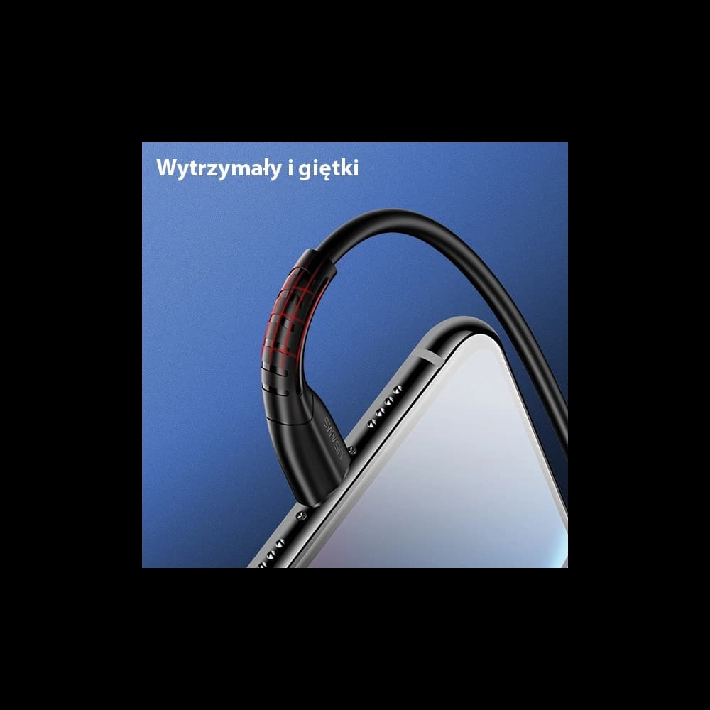 Kabel USAMS U35 microUSB 2A Schnellladung 1m weiß/SJ365USB02 - 3