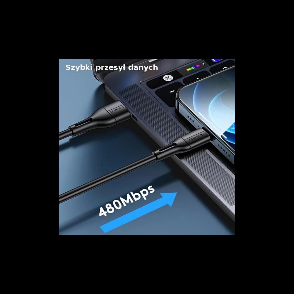 USAMS U68 Mikro-USB-Kabel 2A Schnellladung 1m grün SJ502USB04 - 8