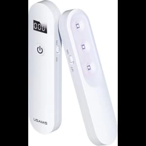 Desinfektionslampe Mini UV-C USAMS Handsterilisator weiß ZB159XDD01