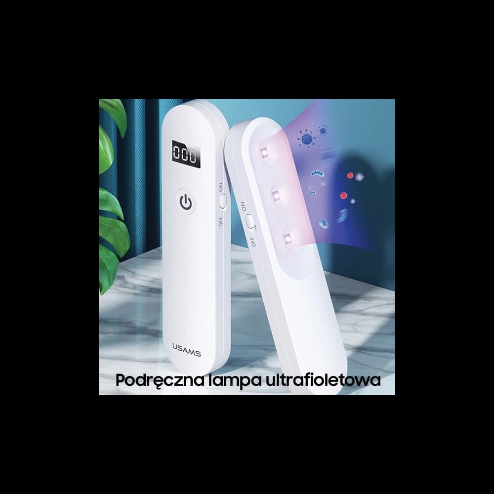 USAMS Sterilization LED  mini UV-C white ZB159XDD01 (US-ZB159) - 2