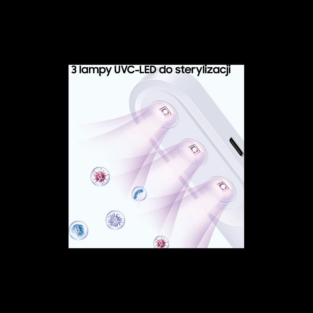 USAMS Sterilization LED  mini UV-C white ZB159XDD01 (US-ZB159) - 3