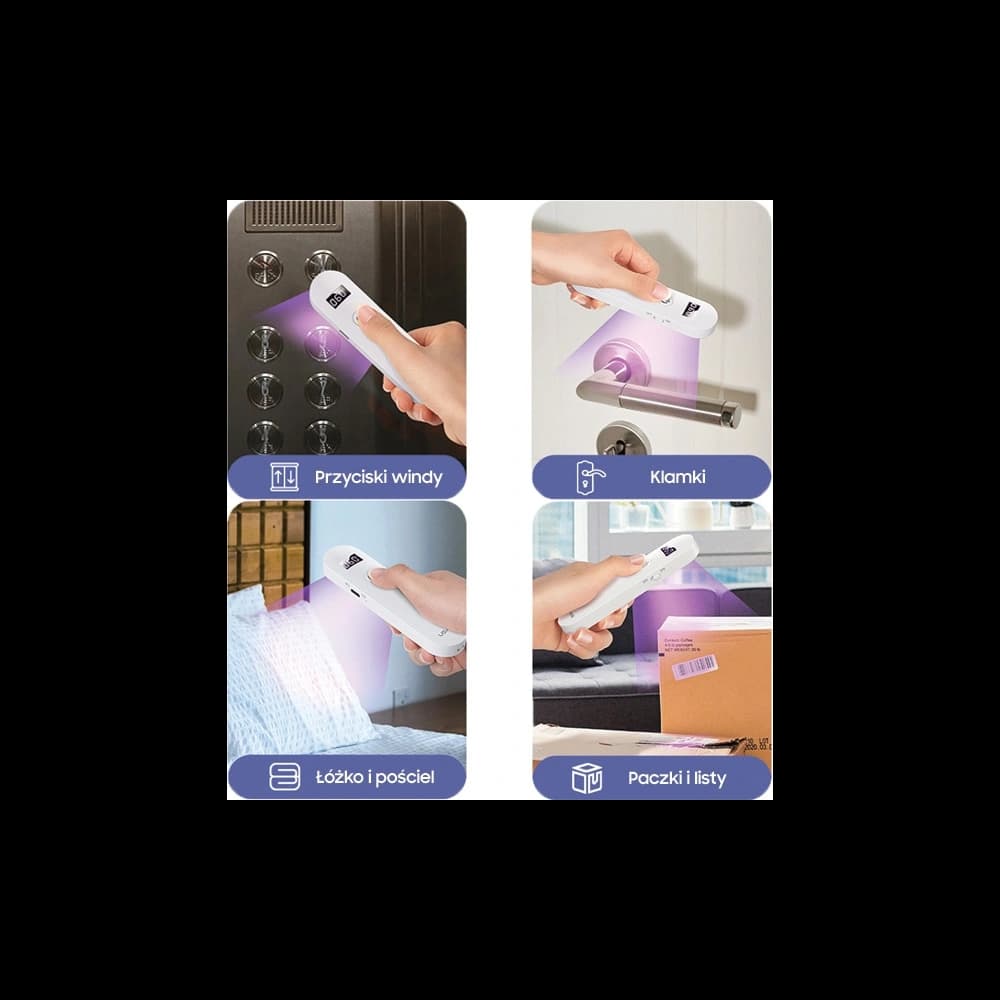 USAMS Sterilization LED  mini UV-C white ZB159XDD01 (US-ZB159) - 8