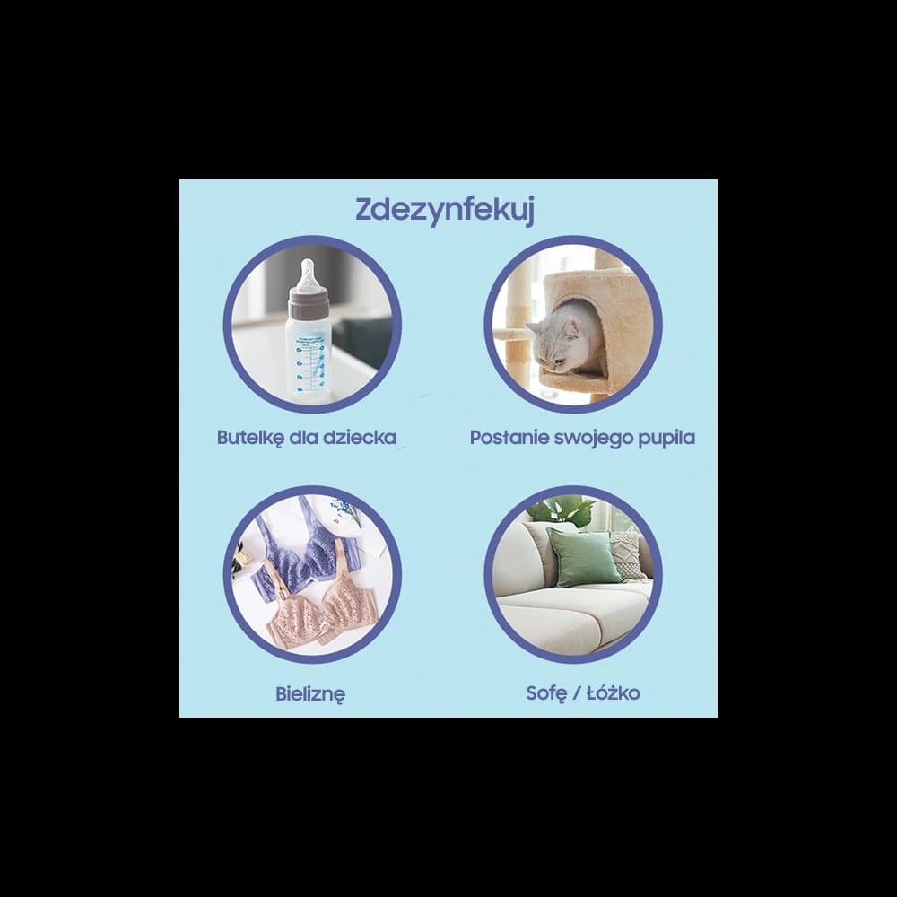 USAMS Sterilization LED  mini UV-C white ZB159XDD01 (US-ZB159) - 9