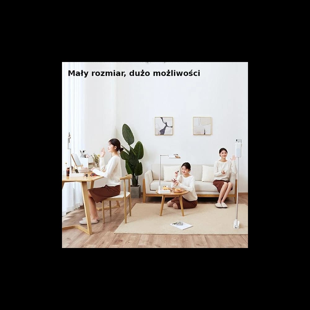 Multifunktionale LED-Lampe USAMS Live Show weiß/white ZB20901 - 4