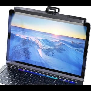 LED-Lampe für Laptop USAMS U-View Series schwarz ZB236PMD01