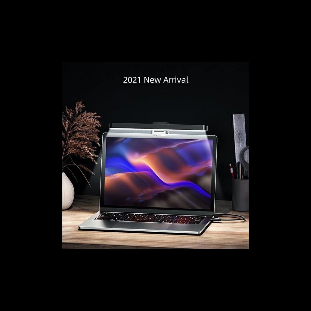 LED-Lampe für Laptop USAMS U-View Series schwarz ZB236PMD01 - 2