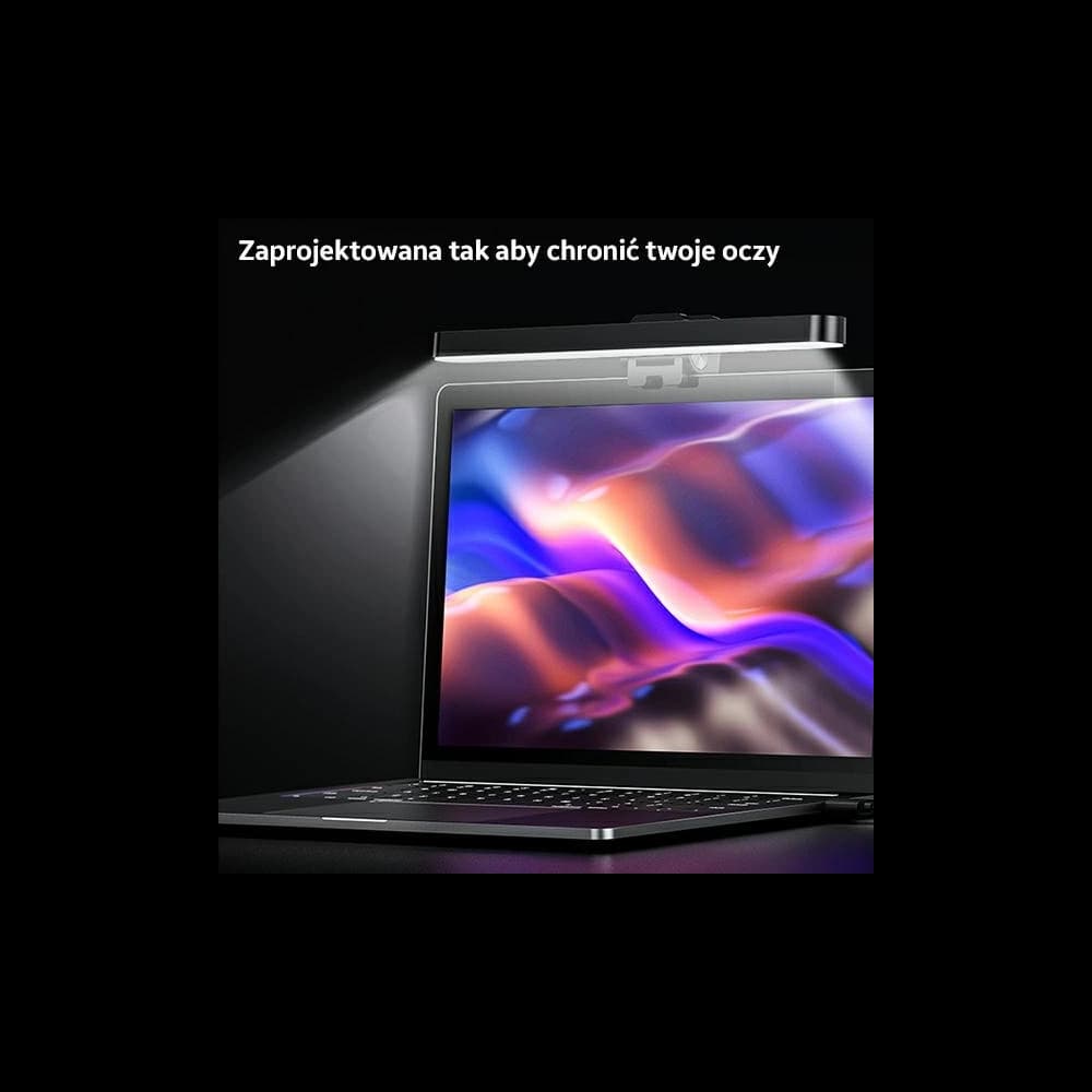 LED-Lampe für Laptop USAMS U-View Series schwarz ZB236PMD01 - 4