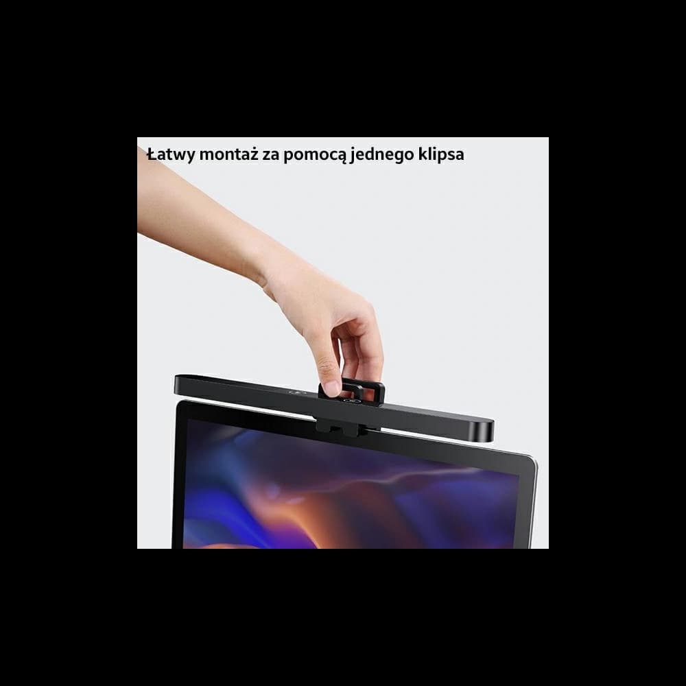 LED-Lampe für Laptop USAMS U-View Series schwarz ZB236PMD01 - 5