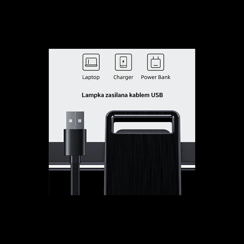 LED-Lampe für Laptop USAMS U-View Series schwarz ZB236PMD01 - 8