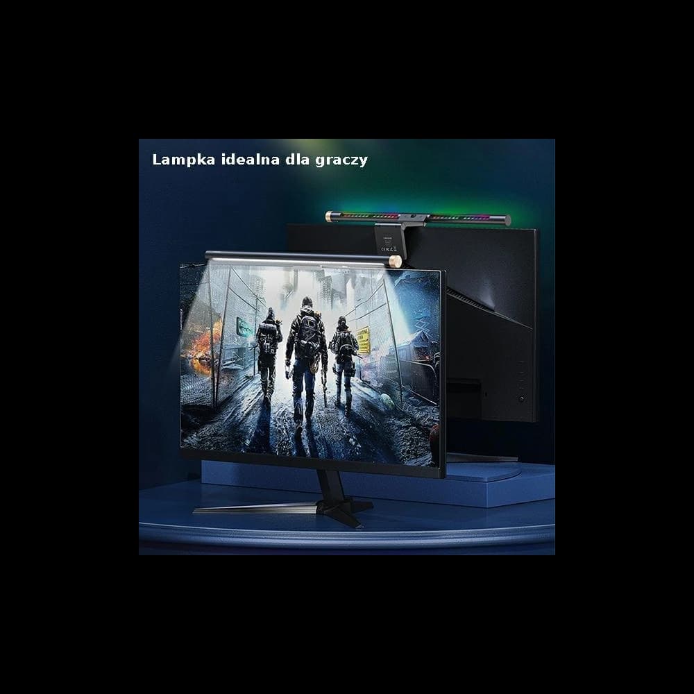 LED-Lampe für Monitor USAMS Starry Serie in Schwarz ZB224PMD01 - 2