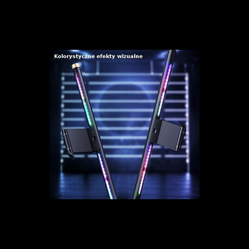 LED-Lampe für Monitor USAMS Starry Serie in Schwarz ZB224PMD01 - 4