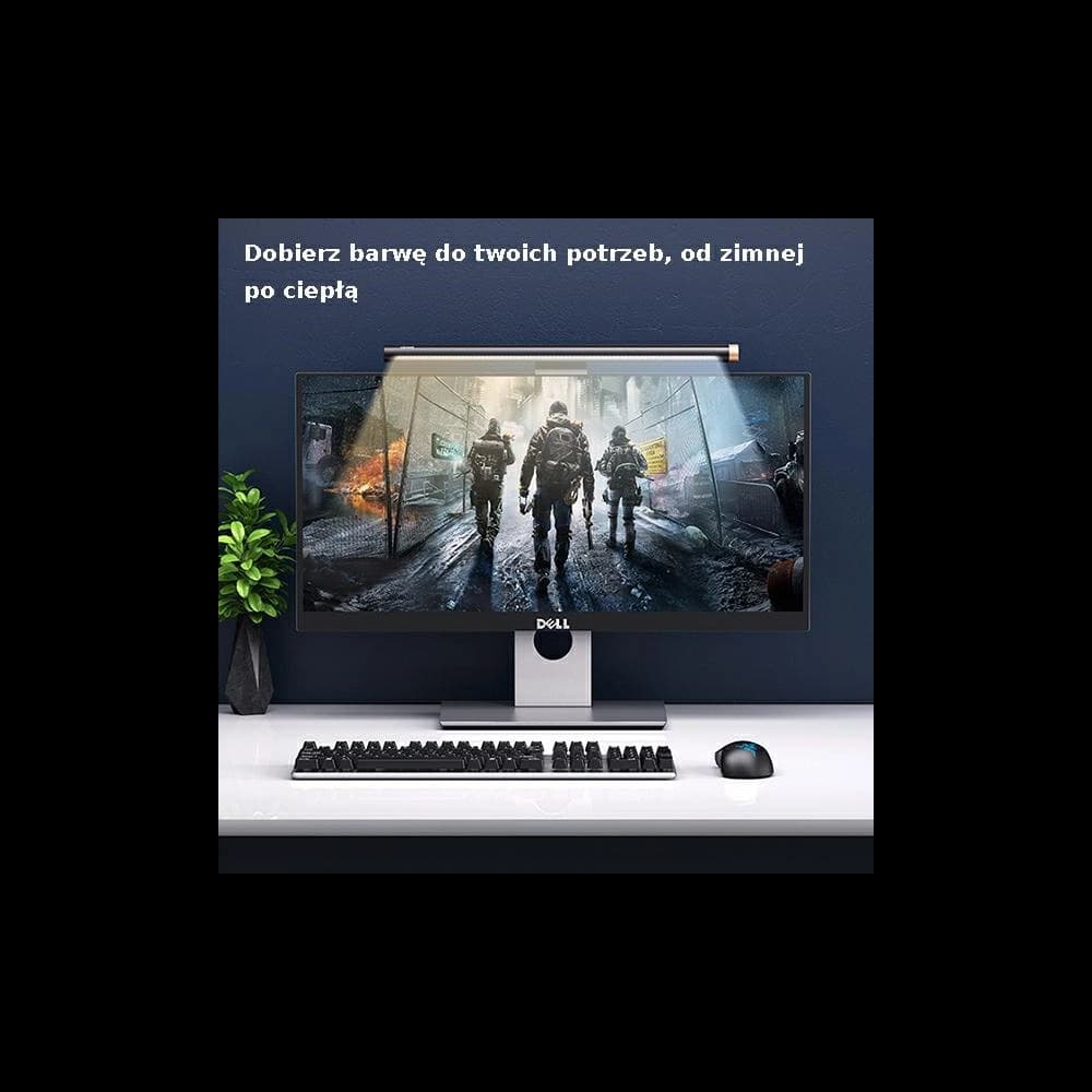 LED-Lampe für Monitor USAMS Starry Serie in Schwarz ZB224PMD01 - 6