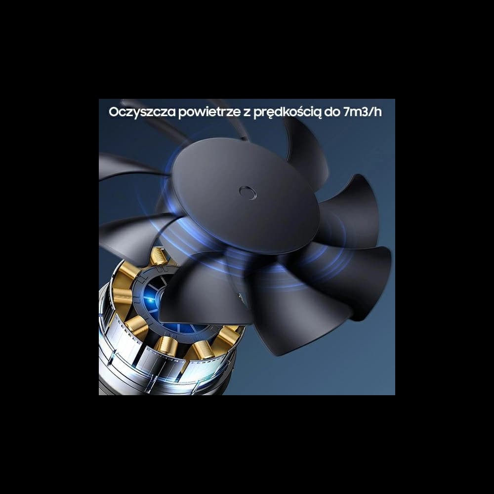 Tragbarer Luftionisator USAMS schwarz ZB181JHQ01 Anionenionisator Pm2,5 - 5