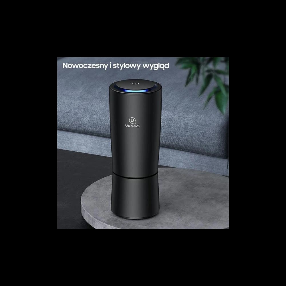 Tragbarer Luftionisator USAMS schwarz ZB181JHQ01 Anionenionisator Pm2,5 - 6