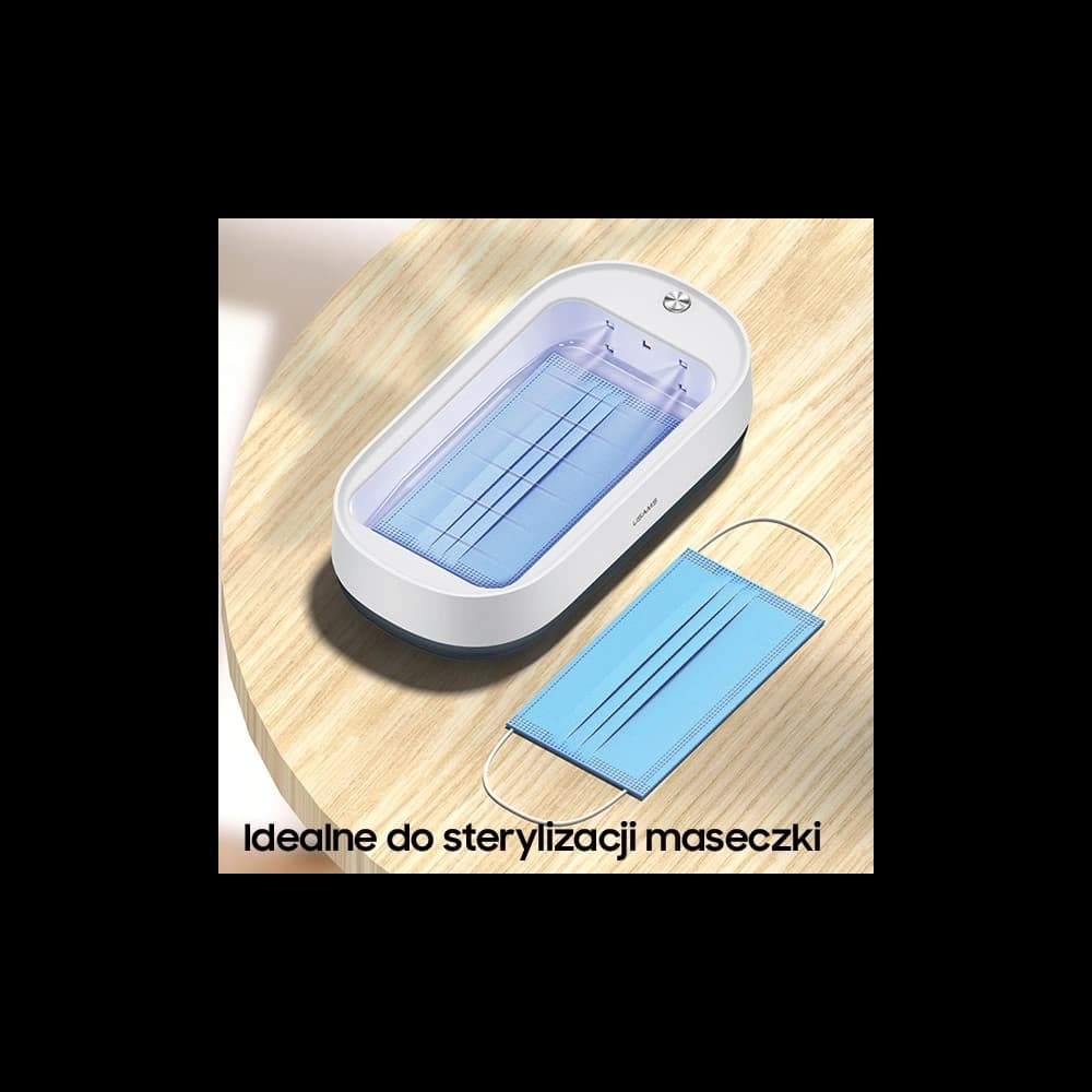 UV-C Sterilisator mit induktiver Ladestation USAMS 15W weiß/white ZB151XDH01 - 5