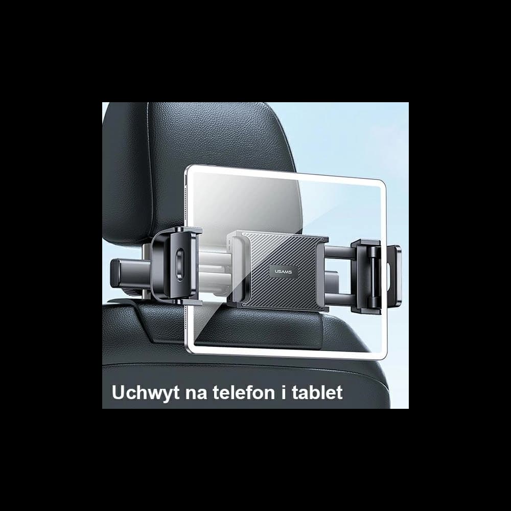 USAMS Headrest Car Mount black ZJ68ZJ01 (US-ZJ068) - 2
