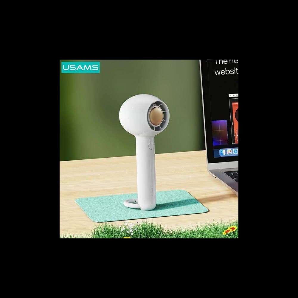 Handventilator USAMS Mini 1200mAh Candy Series weiß ZB251FS01 - 5