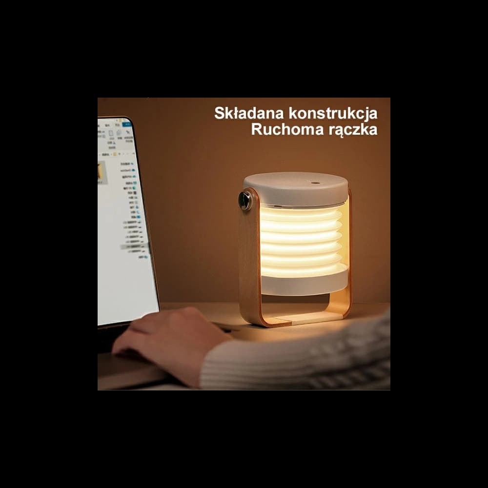 Multifunktionale LED-Nachtlampe USAMS weiß/white ZB249YH01 - 3