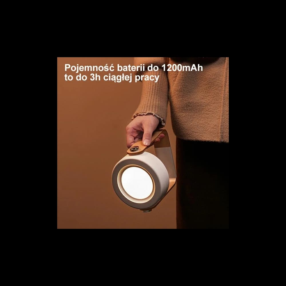 Multifunktionale LED-Nachtlampe USAMS weiß/white ZB249YH01 - 8