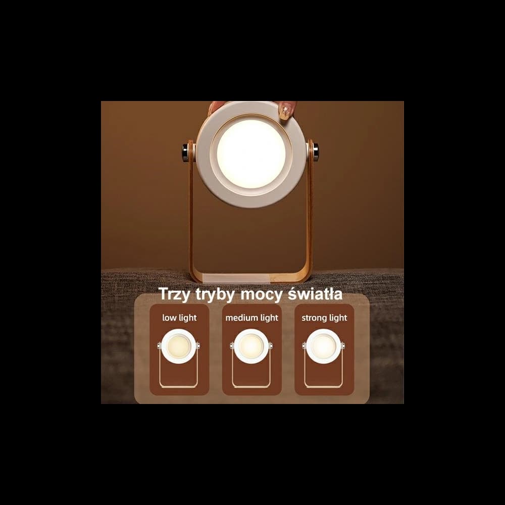 Multifunktionale LED-Nachtlampe USAMS weiß/white ZB249YH01 - 9