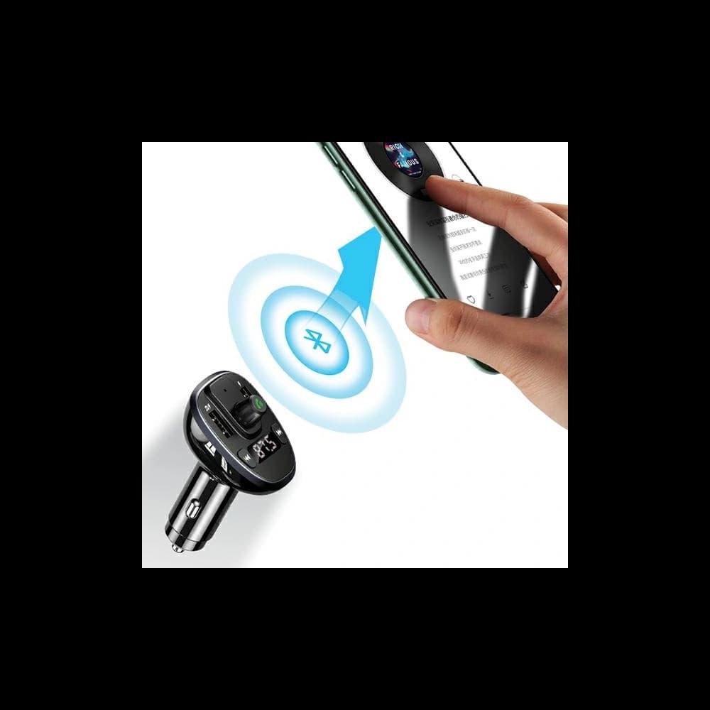 Transmitter FM USAMS C21, Bluetooth 5.0, MP3, 2xUSB 3,4A black CC115GC01 - 9