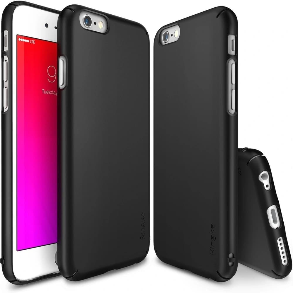 Case Ringke Slim Apple iPhone 6/6s Plus SF Schwarz - 1