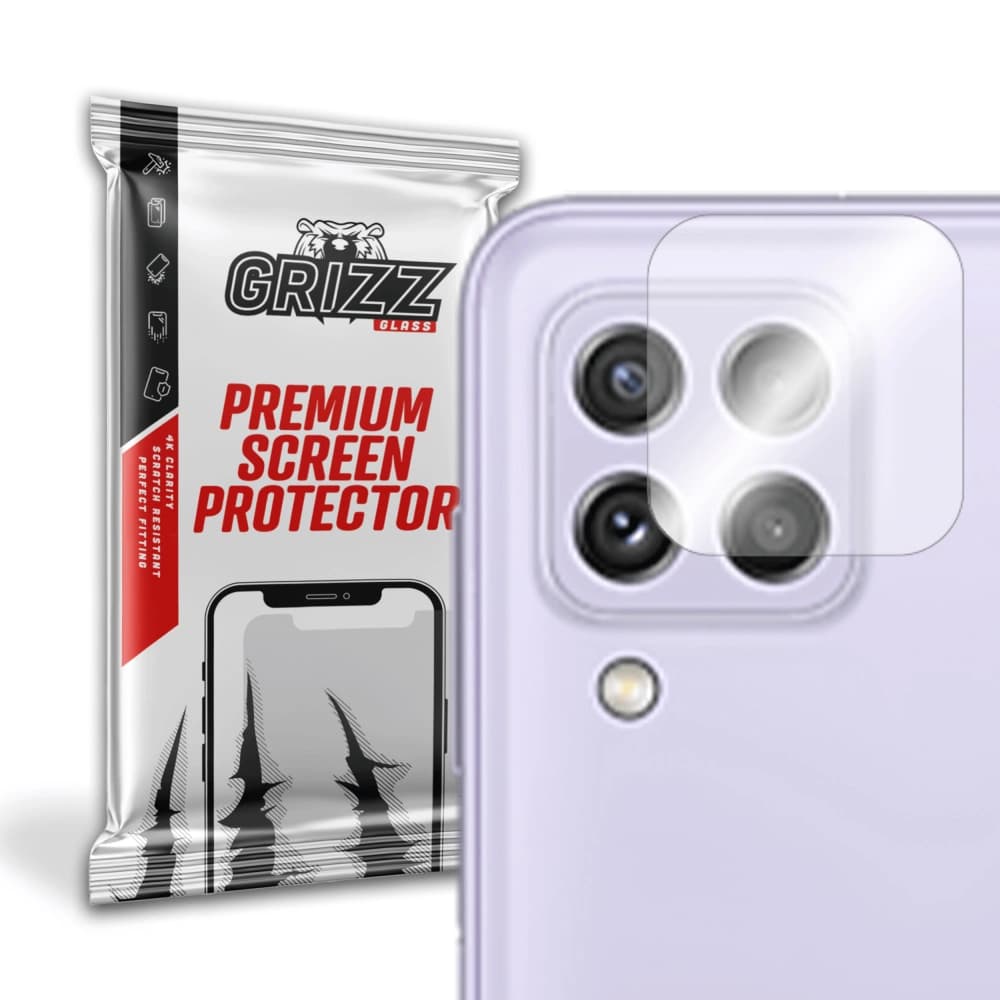 Glas für die Kamera GrizzGlass HybridGlass für Samsung Galaxy A22 - 1