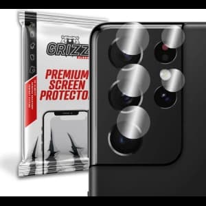 Glas für die GrizzGlass HybridGlass Kamera für Samsung Galaxy S21 Ultra