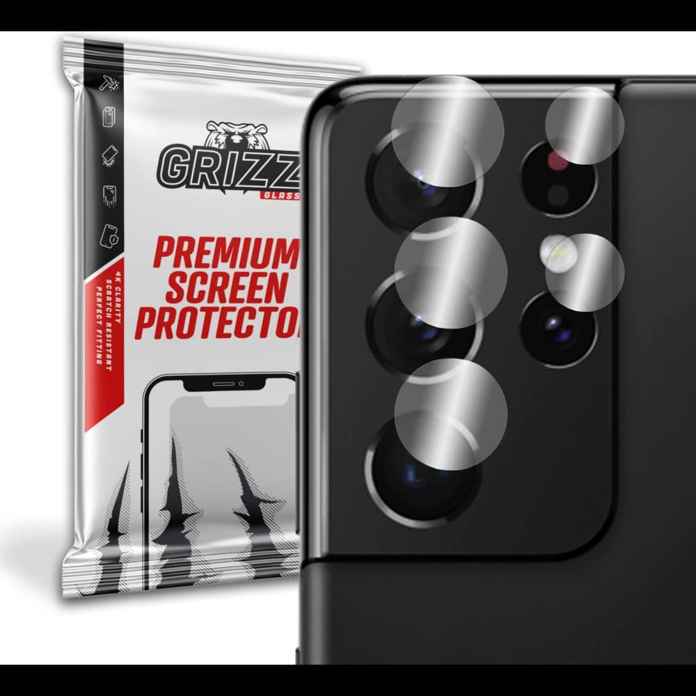 Glas für die GrizzGlass HybridGlass Kamera für Samsung Galaxy S21 Ultra - 1