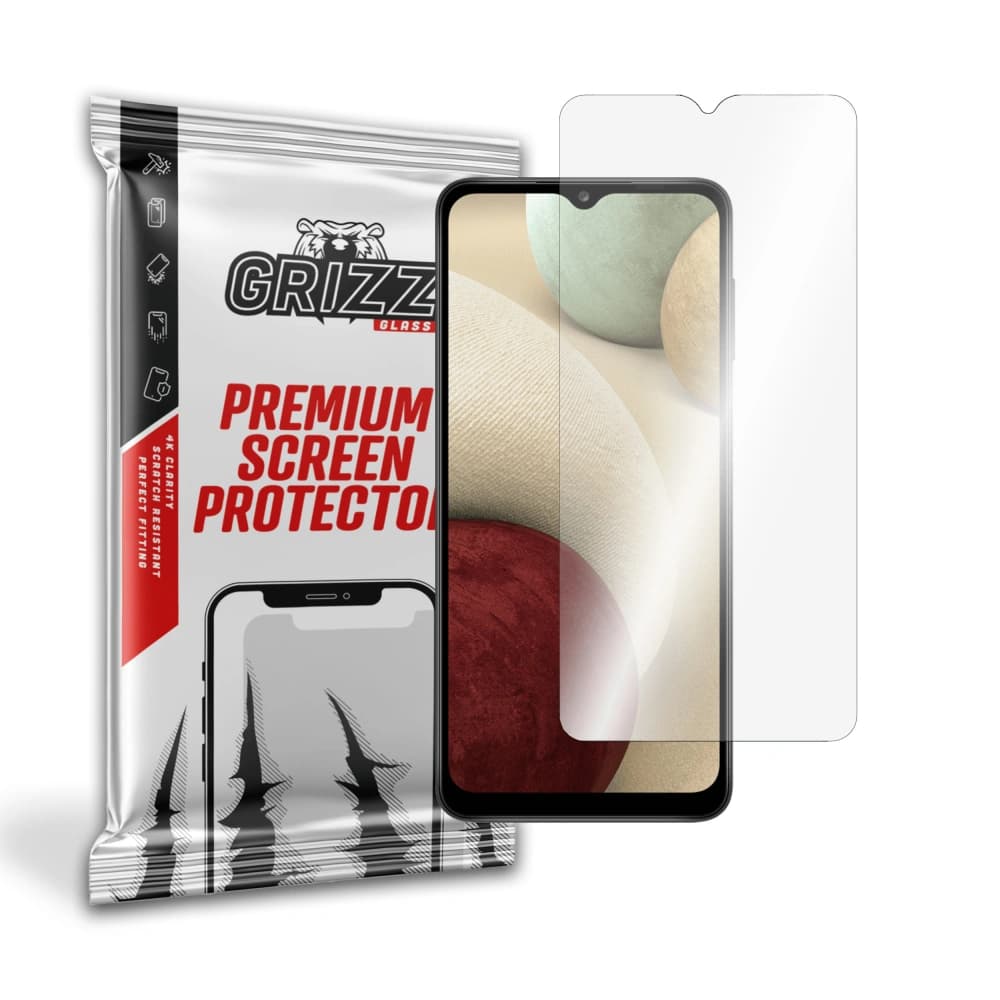 Hybriertes Glas GrizzGlass HybridGlass für Samsung Galaxy A12 - 1