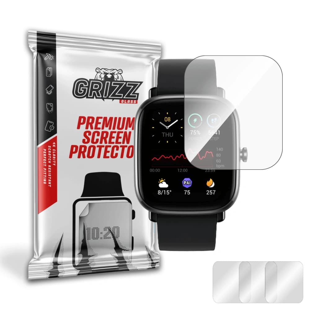 Hydrogel-Folie GrizzGlass Hydrofilm für Amazfit GTS 2 mini - 1