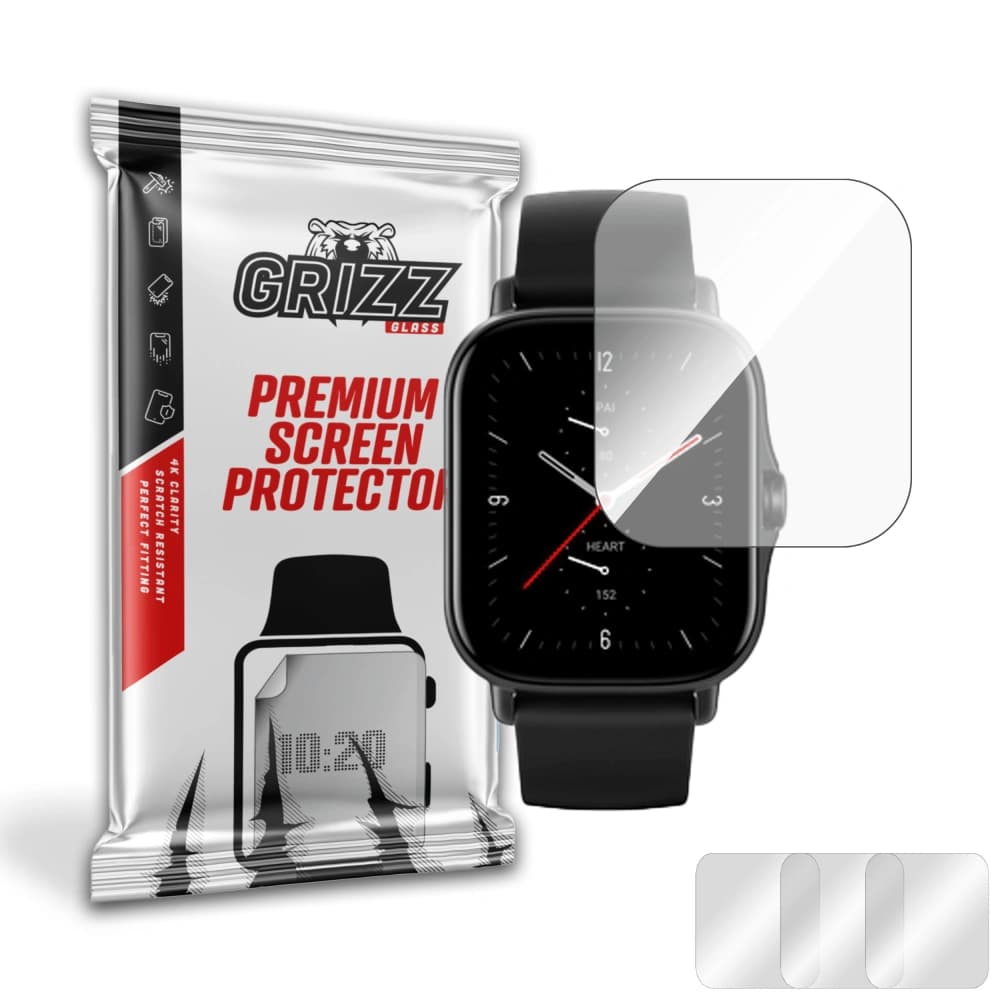 Hydrogel-Folie GrizzGlass Hydrofilm für Amazfit GTS 2 - 1