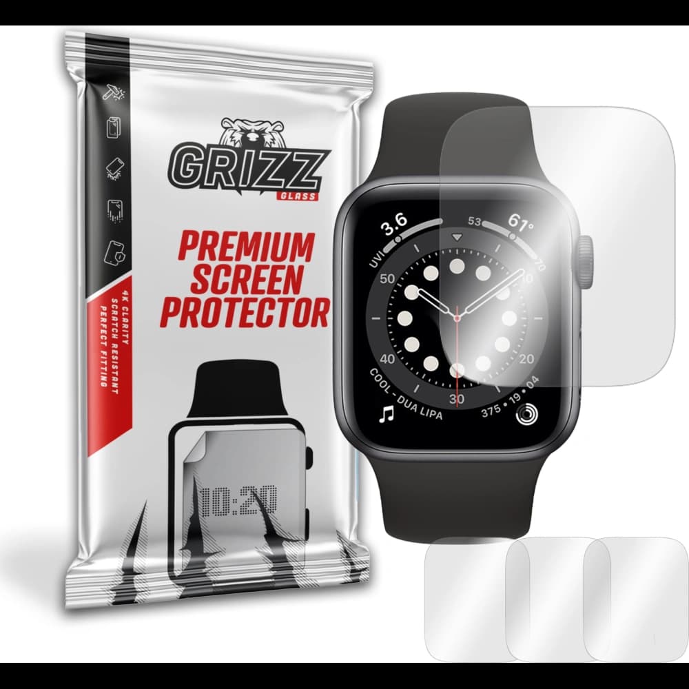 Hydrogel-Folie GrizzGlass Hydrofilm für Apple Watch 40mm - 1
