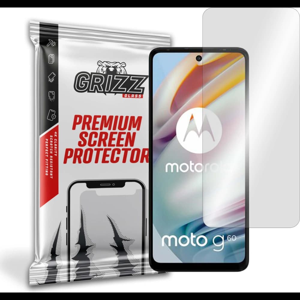 Hybrierglas GrizzGlass HybridGlass für Motorola Moto G60 - 1