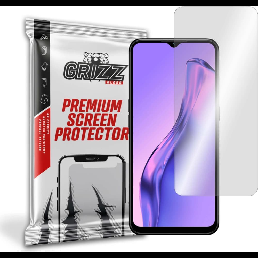 Hybriertes Glas GrizzGlass HybridGlass für Oppo A31 2020 - 1