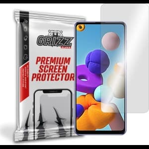Hybrierglas GrizzGlass HybridGlass für Samsung Galaxy A21s