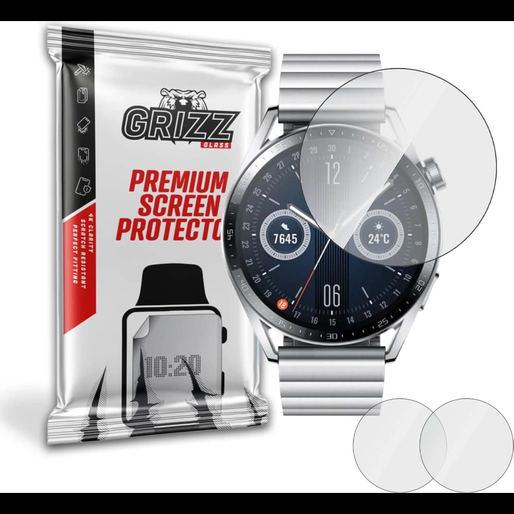GrizzGlass HybridGlass Huawei Watch GT 3 46 mm - 1