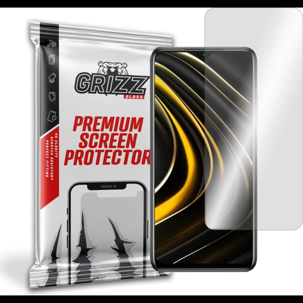 Hybriertes Glas GrizzGlass HybridGlass für Xiaomi POCO M3 - 1