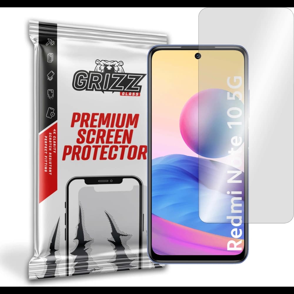 Hybriertes Glas GrizzGlass HybridGlass für Xiaomi Redmi Note 10 4G - 1