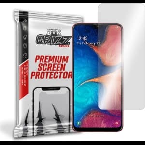 Hybriertes Glas GrizzGlass HybridGlass für Samsung Galaxy A20