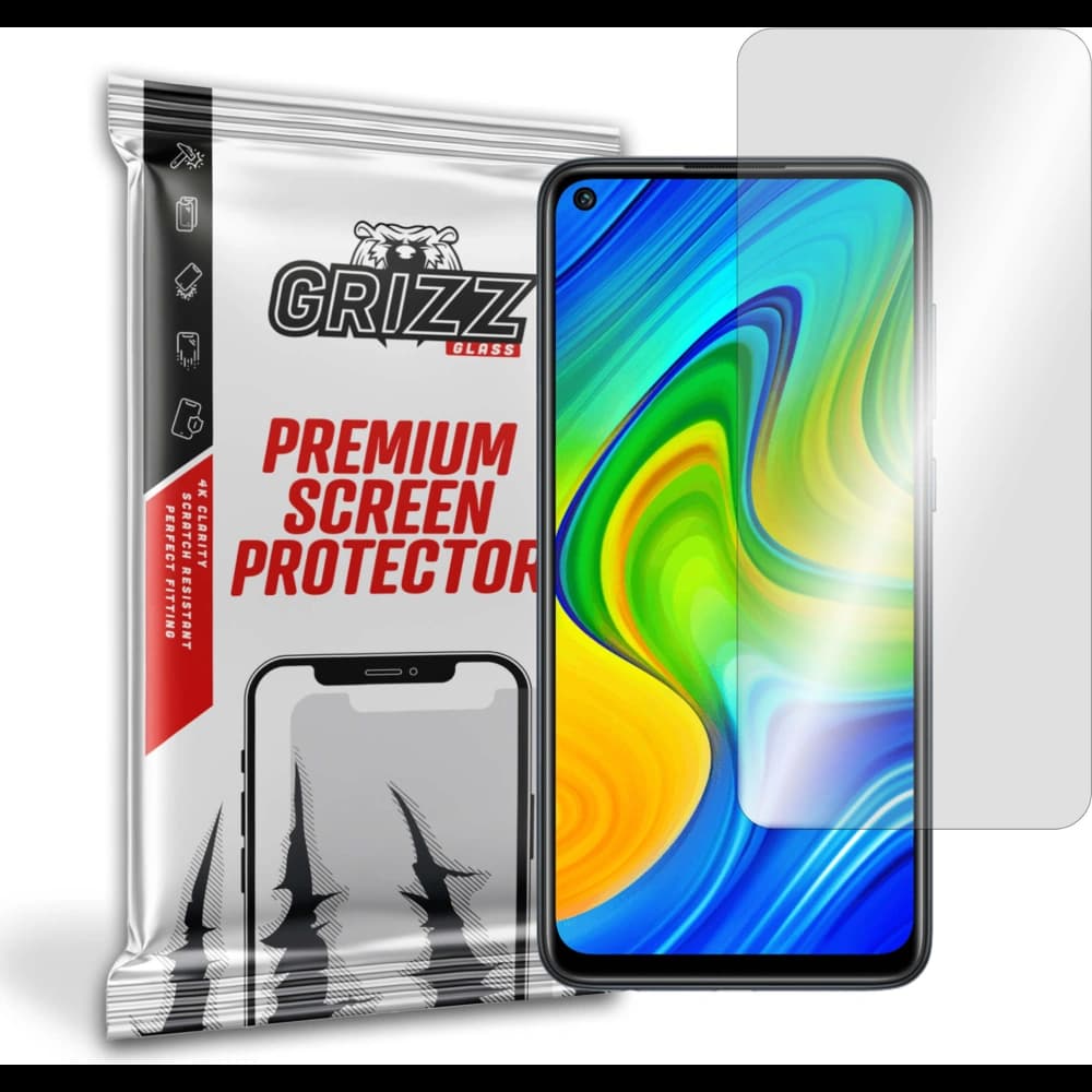 Hybriedglas GrizzGlass HybridGlass für Xiaomi Redmi Note 9 5G - 1
