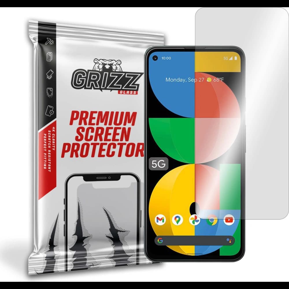 Hybriertes Glas GrizzGlass HybridGlass für Google Pixel 5A 5G - 1