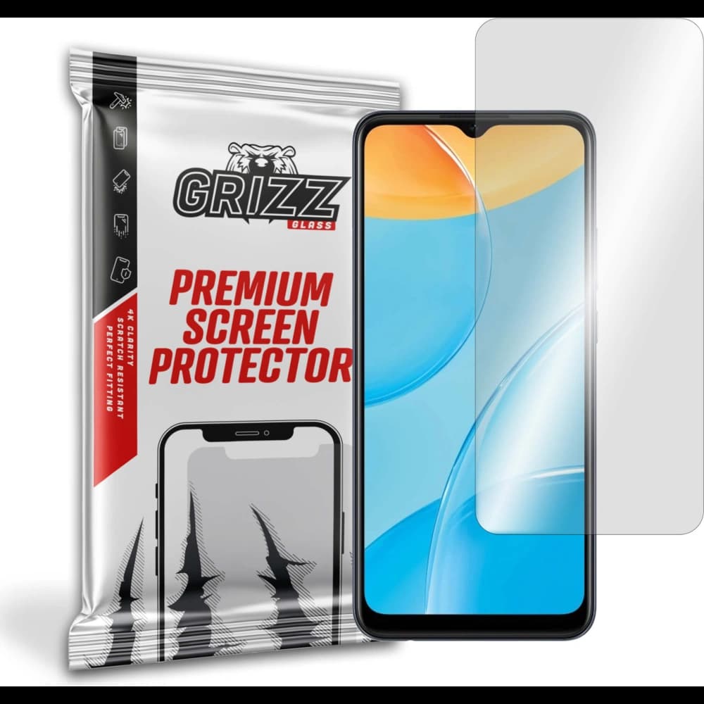 Hybriertes Glas GrizzGlass HybridGlass für Oppo A15 - 1